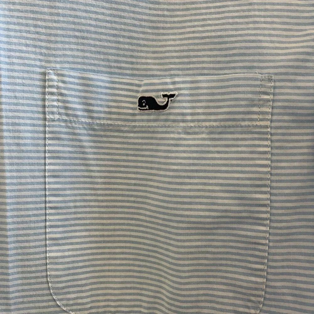 Vineyard Vines Tucker Slim Fit Button Down Shirt Saltwater Wash sz M